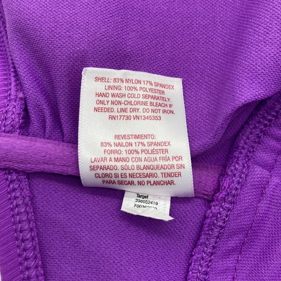 Xhilaration Purple Women Swim One Piece - Picture 10 of 11